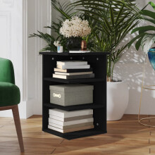 Berkfield Side Cabinet Black 35x35x55 cm Engineered Wood