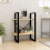 Berkfield 2-Tier Book Cabinet 60x30x70 cm Solid Pine Wood 1