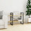Berkfield 2-Tier Book Cabinet 100x30x70 cm Solid Pine Wood 1