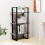 Berkfield Storage Shelf Grey 60x30x105 cm Solid Pine Wood 1