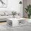 Berkfield Coffee Table White 90x67x33 cm Engineered Wood 1