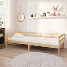 Berkfield Day Bed without Mattress Solid Wood Pine 90x200cm
