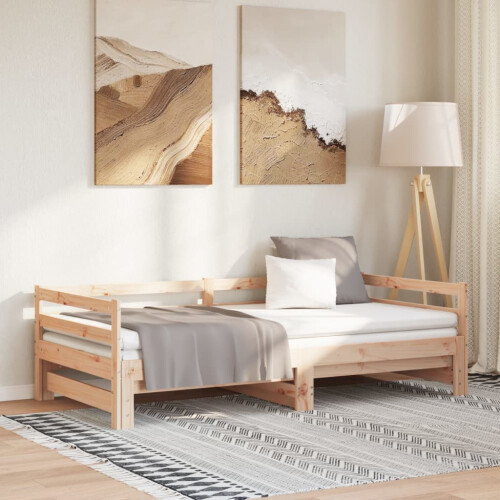 Berkfield Pull-out Day Bed without Mattress 2x(90x200)cm