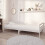 Berkfield Day Bed without Mattress White Solid Wood Pine 90x200cm 1
