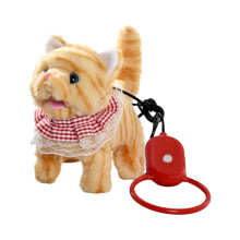 Sound Sensing Cats Toy with Realistic Movement-yellow stripes