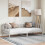 Berkfield Day Bed without Mattress White Solid Wood Pine 90x200cm 1