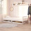 Berkfield Day Bed Drawers 2 pcs White Solid Pinewood 1