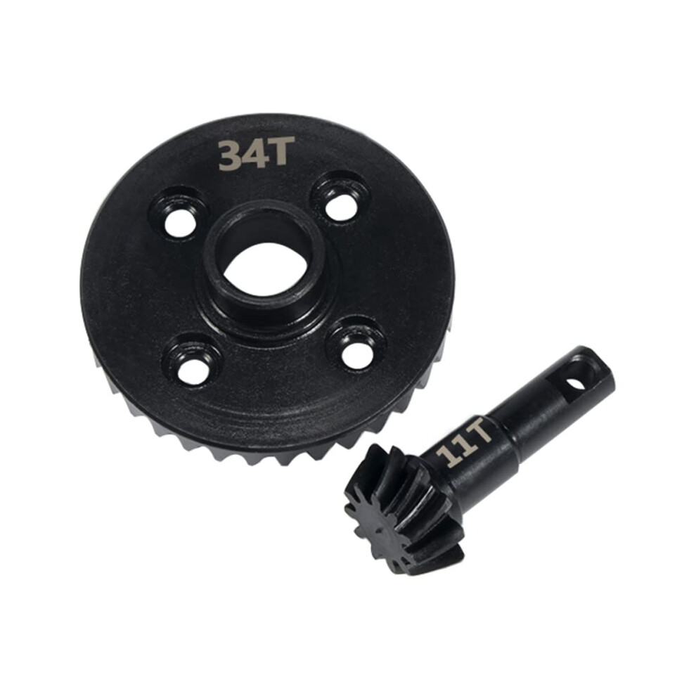 11T 34T Steel Helical Differential Gear Set For Trx4 Trx6 Rc Crawler, Torque Durable Upgrade 9351714774314