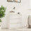 Berkfield Bedside Cabinet White 60x36x64 cm Solid Pinewood 1