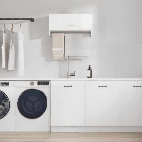 Berkfield Wardrobe White 70x32.5x35 cm Engineered Wood