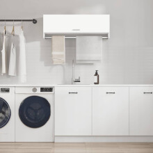 Berkfield Wardrobe White 100x32.5x35 cm Engineered Wood