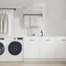 Berkfield Wardrobe Concrete Grey 70x32.5x35 cm Engineered Wood