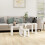 Berkfield Nesting Tables 3 pcs White Engineered Wood 1