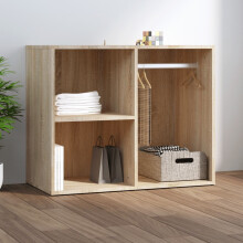 Berkfield Dressing Cabinet Sonoma Oak 80x40x65 cm Engineered Wood