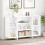 Berkfield Sideboard White 120x30x75 cm Engineered Wood 1