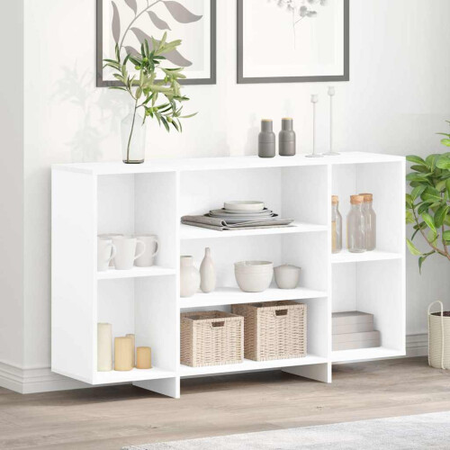 Berkfield Sideboard White 120x30x75 cm Engineered Wood