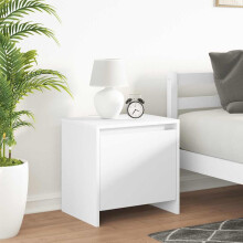 Berkfield Bedside Cabinets 2 pcs White 45x34x44.5 cm Engineered Wood