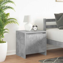 Berkfield Bedside Cabinets 2 pcs Concrete Grey 45x34x44.5 cm Engineered Wood