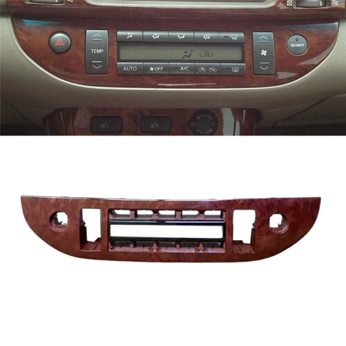 Car Central Control Air Conditioning Cover Panel for  Camry 2002-2006 US Version A/C Adjustment Button Frame Bezel 1