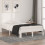 Berkfield Bed Frame without Mattress White 120x190cm Small Double 1