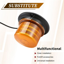 Forklift Accessories Rotating Flashing LED Flashing Warning Light Strobe Lamp 12-30V 853159