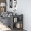 Berkfield Book Cabinet Grey 60x35x71 cm Solid Wood Pine 1
