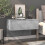 Berkfield Wall-mounted Bedside Cabinet Concrete Grey 1