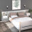 Berkfield Wall-mounted Bedside Cabinets 2 pcs White 1