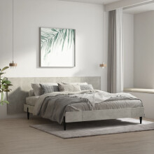 Berkfield Wall Headboard Concrete Grey 240x1.5x80 cm Engineered Wood