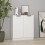Berkfield Sideboard White 60x30x70 cm Engineered Wood 1