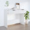 Berkfield Console Table White 90x36x75 cm Engineered Wood 1