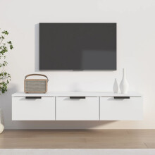 Berkfield Wall Cabinet White 102x30x20 cm Engineered Wood
