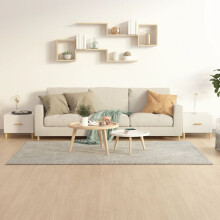 Berkfield Coffee Tables 2 pcs High Gloss White 50x50x40 cm Engineered Wood