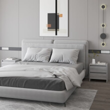 Berkfield Bedside Cabinets 2 pcs Grey Sonoma 45x34.5x44.5 cm Engineered Wood