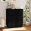 Berkfield Sideboards 2 pcs Black 32x34x75 cm Solid Wood Pine 1
