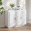 Berkfield Sideboard White 92x35x75 cm Engineered Wood 1