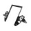 Motorcycle Navigation Bracket for SYM Husky 300adv 300 ADV Rearview Mirror Forward Moving Bracket 5