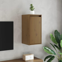 Berkfield Wall Cabinets 2 pcs Honey Brown 30x30x60 cm Solid Wood Pine