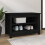 Berkfield Shoe Bench Black 70x38x45.5 cm Solid Wood Pine 1