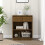 Berkfield Console Cabinet Honey Brown 60x34x75 cm Solid Wood Pine 1