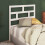Berkfield Bed Headboard White 81x4x100 cm Solid Wood Pine 1