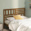 Berkfield Bed Headboard Honey Brown 166x4x100 cm Solid Wood Pine 1