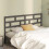 Berkfield Bed Headboard Grey 206x4x100 cm Solid Wood Pine 1