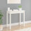 Berkfield Console Table White 80x40x75 cm Solid Wood Pine 1