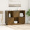 Berkfield Sideboard Honey Brown 110.5x35x80 cm Solid Wood Pine 1