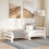 Berkfield Pull-out Day Bed without Mattress White 90x190 cm 1