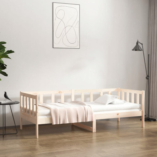 Berkfield Day Bed without Mattress 80x200cm Solid Wood Pine