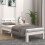 Berkfield Bed Frame without Mattress White 90x190cm Single 1
