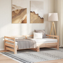 Berkfield Pull-out Day Bed without Mattress 80x200 cm