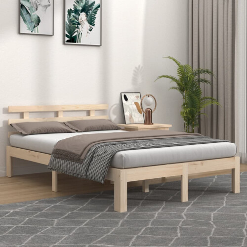Berkfield Bed Frame without Mattress 135x190cm Double